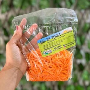 Linha Prática Cenoura Ralada Org. e Higienizada 200g Sol da Terra