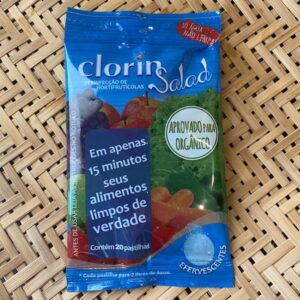 Clor-In (higienizador para alimentos) pastilhas