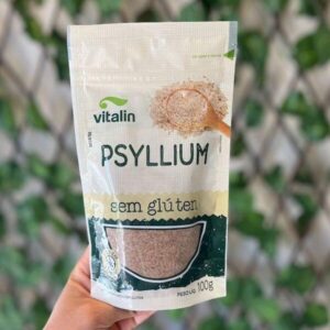 Psyllium (sem glúten) Vitalin 100g