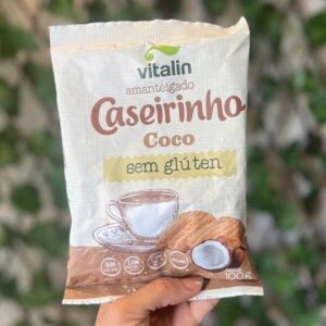 Biscoito Sequilho Caseirinho Coco Sem Glúten Vitalin 100g
