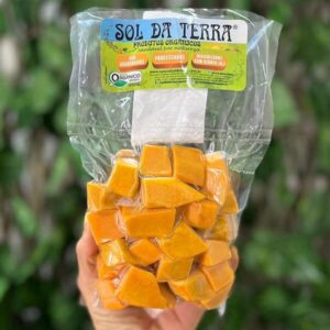 Linha Prática Abóbora Japonesa Descascada Org. e Higienizada Org. 250g Sol da Terra