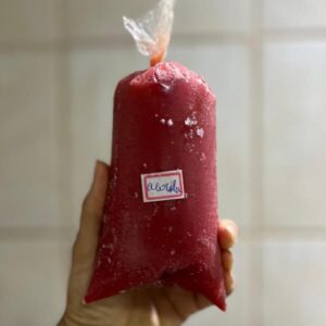 Polpa Pura Acerola Orgânica aprox 350g