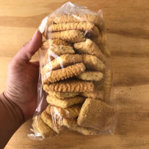 Biscoito Amanteigado de Fubá (80% orgânico) aprox 250g