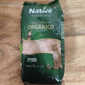 Açúcar Demerara orgânico Native 1Kg