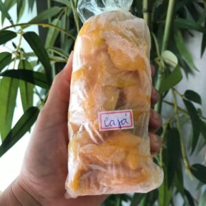 Polpa pura de Cajá (pedaços) orgânico 200g