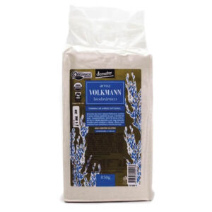 Farinha de Arroz Integral orgânica e biodinâmica (sem gluten) Wolkmann 850g