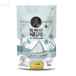 Sal Marinho Mossoró Integral Br Spyces não-Refinado 1kg