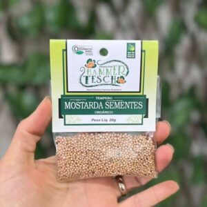 Mostarda sementes orgânica 20g Hammer Tesch