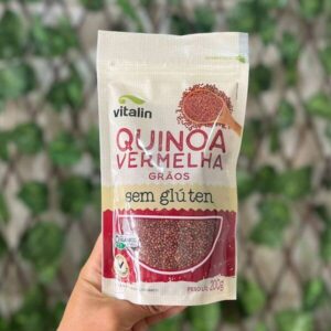 Quinoa Vermelha Grãos Orgânica Vitalin 200g