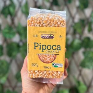 Milho de PIPOCA Orgânica Ecobio 500g