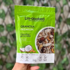 Granola  Premium Castanhas Germinadas c/ chips de coco 250g UNCOOKED
