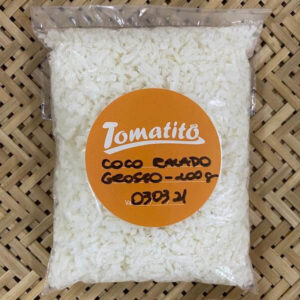 Coco ralado em flocos grossos s/ açúcar 100g (não-orgânico)