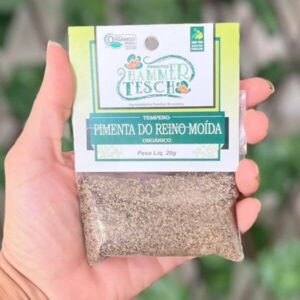 Pimenta do Reino MOÍDA Orgânica 20g Hammer Tesch