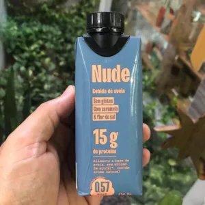 Bebida Proteica Caramelo e Flor de Sal Nude 250ml